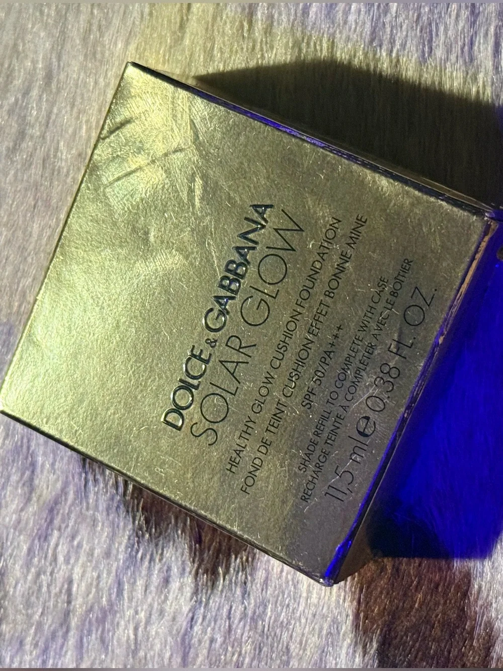 DOLCE & GABBANA Solar Glow Cushion Foundation *Refill* 110 Pearl NIB rare shade!